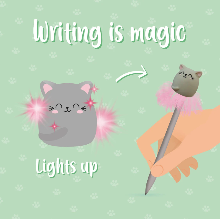 Legami Writing is Magic geelikynä valolla, Kitty Legami Writing is Magic geelikynä valolla, Kitty - Image 4