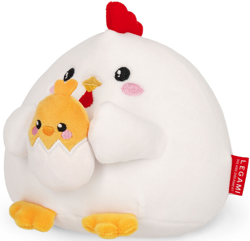 Legami Super soft mini pehmolelu, Kana Legami Super soft mini pehmolelu, Kana Suomen vanhin kirjakauppa - Vuodesta 1899