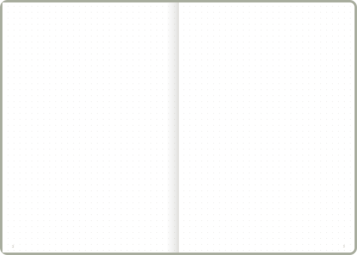 Planner Nordic colours A5 muistikirja, Thunder Planner Nordic colours A5 muistikirja, Thunder - Image 2