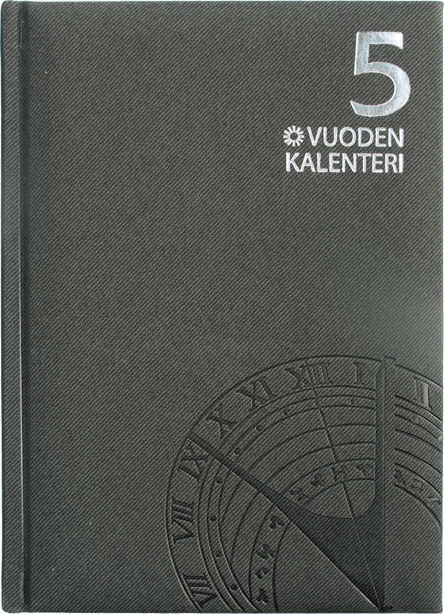 5 vuoden kalenteri, harmaa 5 vuoden kalenteri, harmaa Suomen vanhin kirjakauppa - Vuodesta 1899