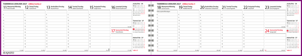 Memo 14, 2027 kaksikielinen, parikierre Memo 14, 2027 kaksikielinen, parikierre - Image 2