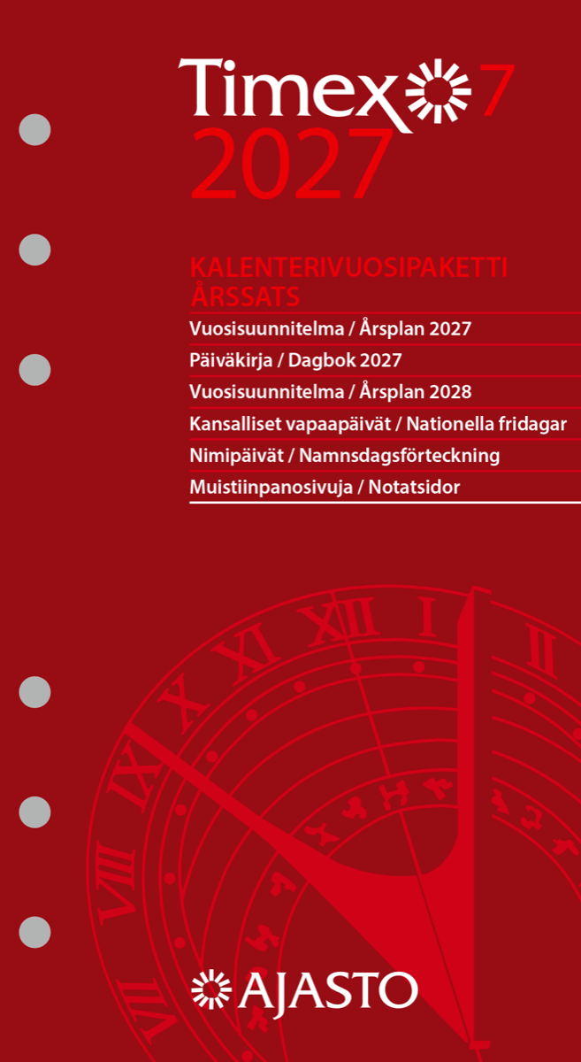 Timex 7 vuosipaketti 2027 kaksikielinen, Timex 7 årssats Timex 7 vuosipaketti 2027 kaksikielinen, Timex 7 årssats