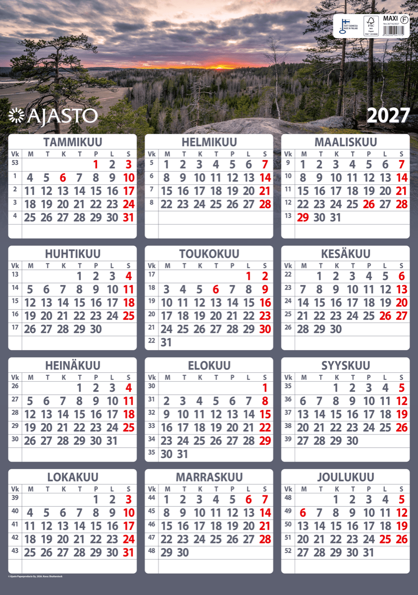 Maxi 2027 Maxi 2027 Suomen vanhin kirjakauppa - Vuodesta 1899