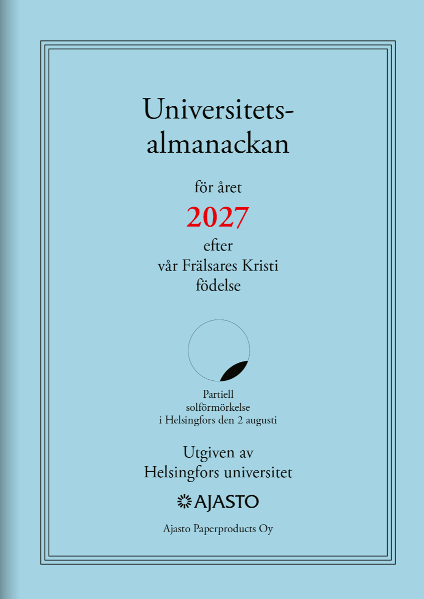 Universitetsalmanackan 2027 Universitetsalmanackan 2027