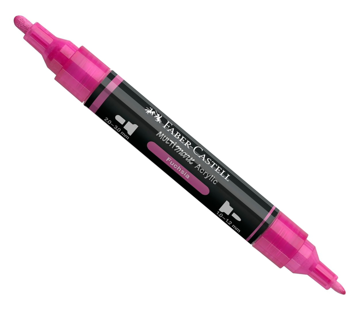 Faber-Castell Multimark akryylitussi, Fuksia Faber-Castell Multimark akryylitussi, Fuksia - Image 2