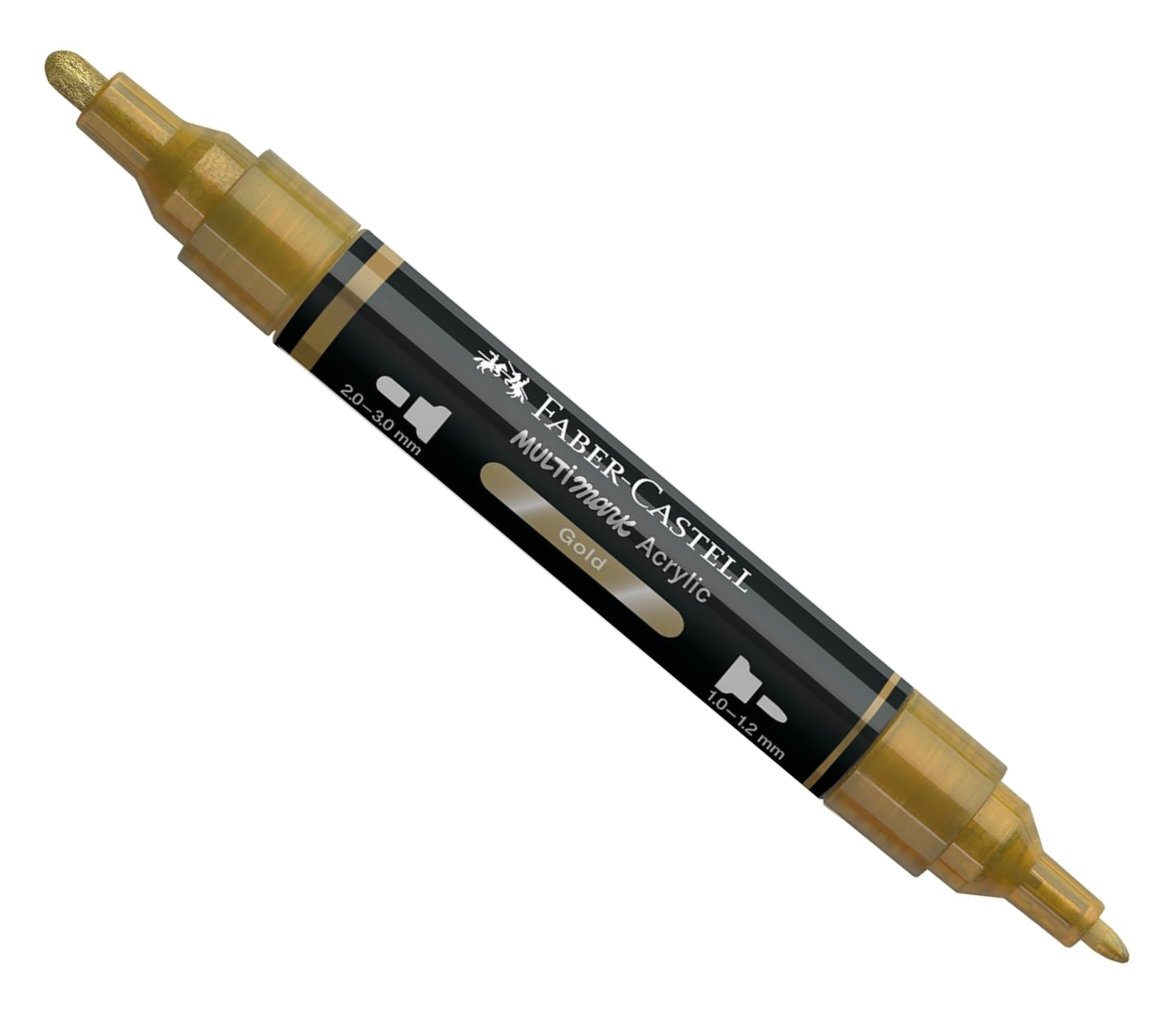 Faber-Castell Multimark akryylitussi, Kulta Faber-Castell Multimark akryylitussi, Kulta - Image 2
