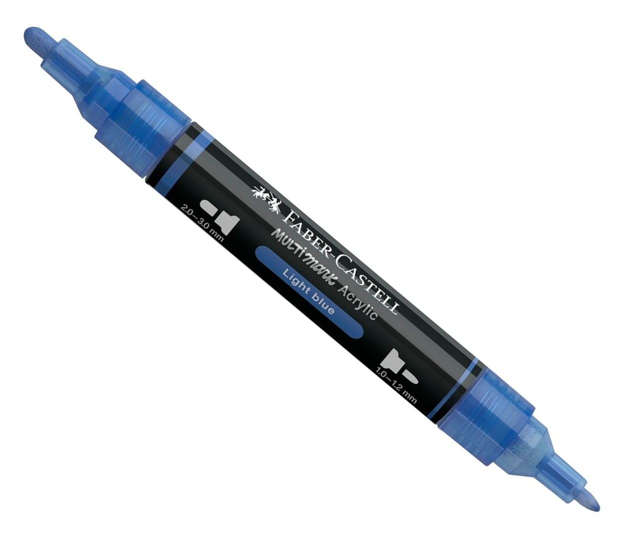Faber-Castell Multimark akryylitussi, Vaaleansininen Faber-Castell Multimark akryylitussi, Vaaleansininen - Image 2