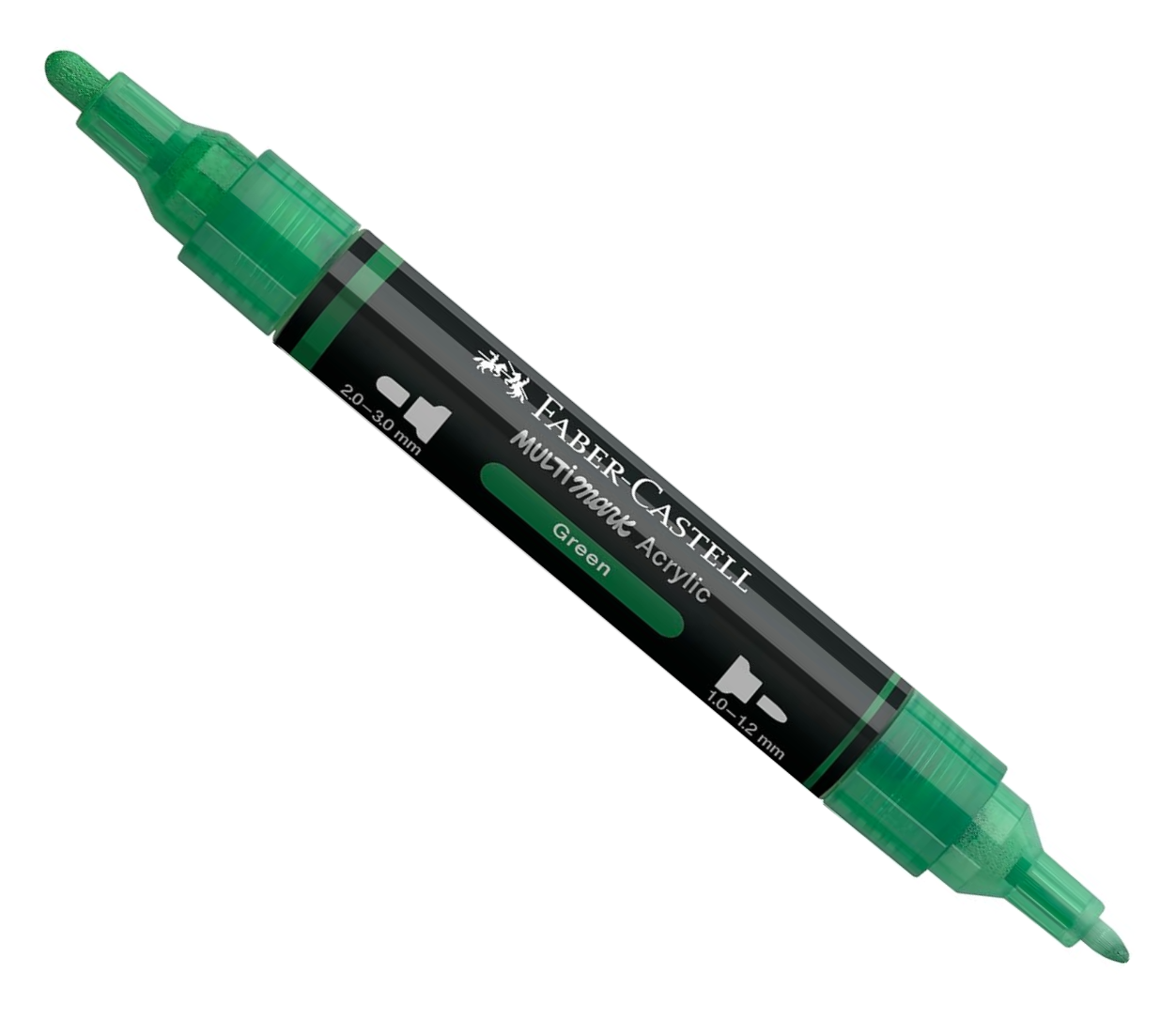 Faber-Castell Multimark akryylitussi, Vihreä Faber-Castell Multimark akryylitussi, Vihreä - Image 2
