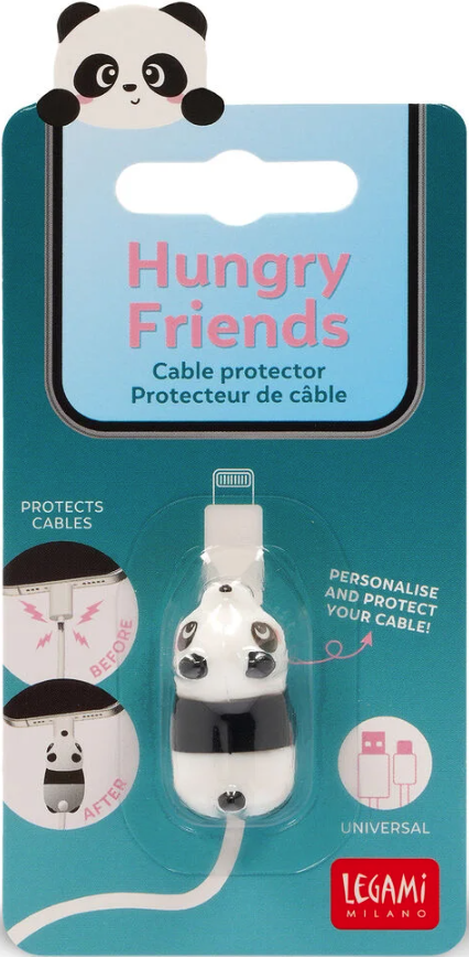 Legami Hungry Friends Cable Protector/kaapelisuoja, Panda Legami Hungry Friends Cable Protector/kaapelisuoja, Panda Suomen vanhin kirjakauppa - Vuodesta 1899