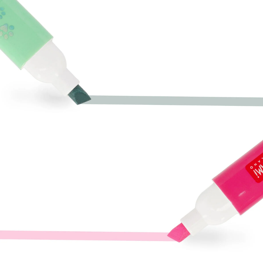 Legami Meow dual tip korostuskynät, 12 väriä Legami Meow dual tip korostuskynät, 12 väriä - Image 5