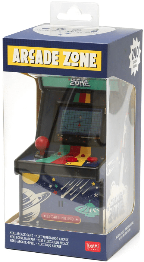 Legami mini Arcade zone Space, 240 klassikkopeliä Suomen vanhin kirjakauppa - Vuodesta 1899