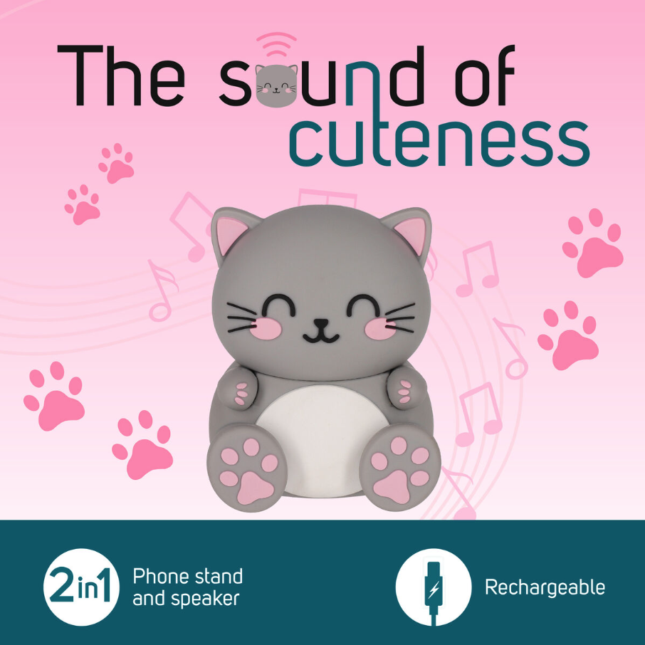 Legami The sound of cuteness langaton kaiutin, Kitty Legami The sound of cuteness langaton kaiutin, Kitty - Image 6