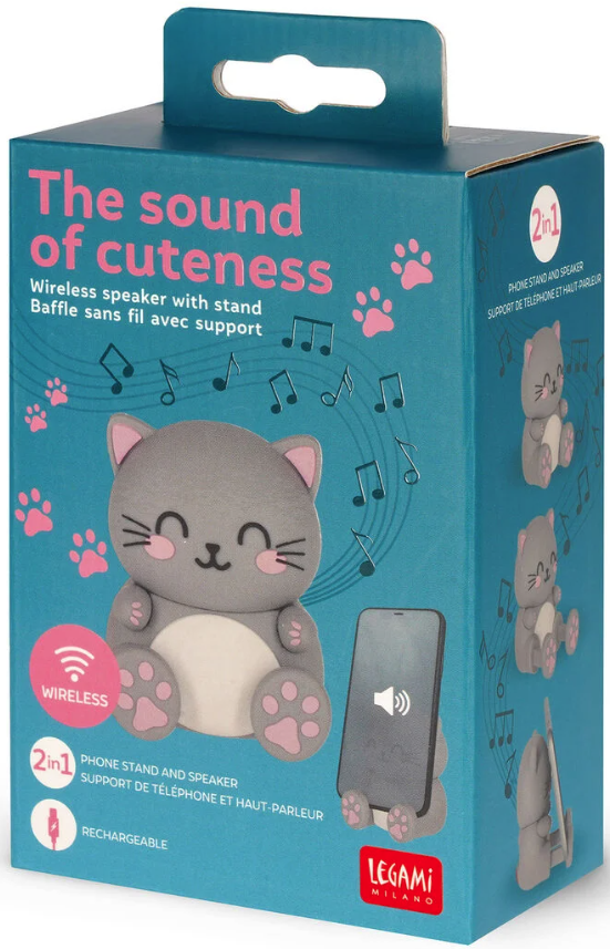 Legami The sound of cuteness langaton kaiutin, Kitty Legami The sound of cuteness langaton kaiutin, Kitty