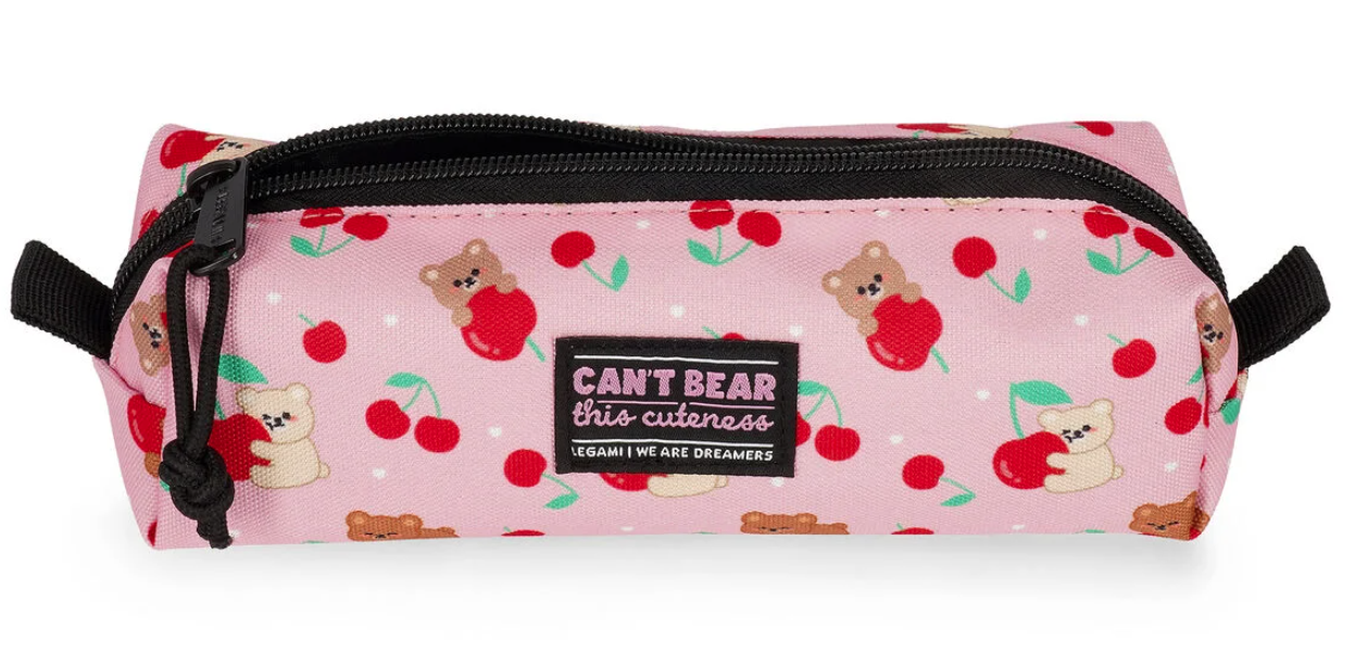 Legami My pencil case penaali, Teddy Bear cherry pink Legami My pencil case penaali, Teddy Bear cherry pink - Image 2
