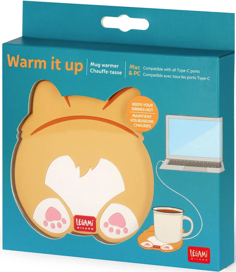 Legami Warm it up mukin lämmitin, Corgi Legami Warm it up mukin lämmitin, Corgi