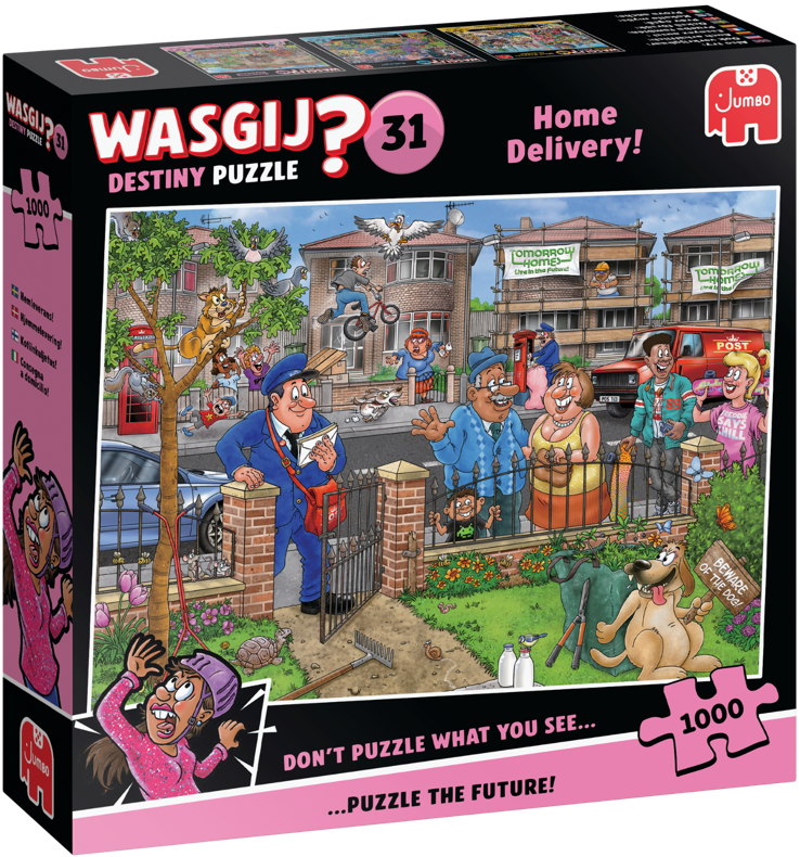 Wasgij Destiny 31 Home Delivery, 1000 palaa Wasgij Destiny 31 Home Delivery, 1000 palaa