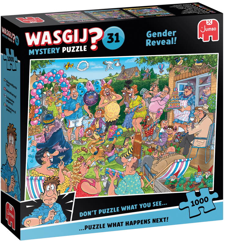 Wasgij Mystery 31 Gender Reveal, 1000 palaa Wasgij Mystery 31 Gender Reveal, 1000 palaa