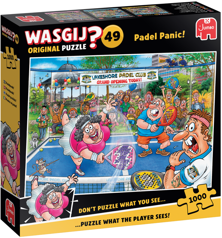 Wasgij Original 49 Padel Panic, 1000 palaa Wasgij Original 49 Padel Panic, 1000 palaa