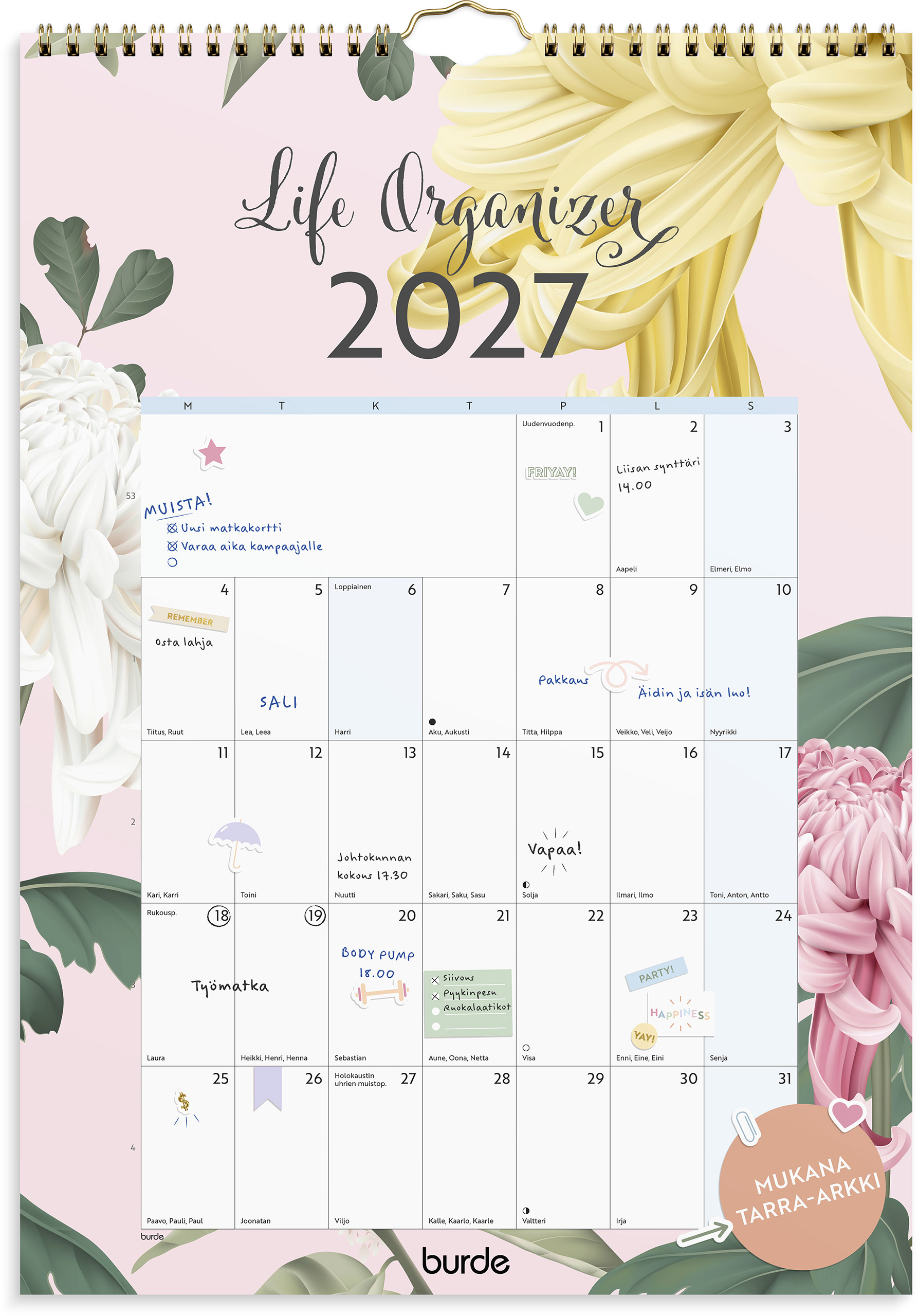 Life Organizer 2027 Life Organizer 2027 Suomen vanhin kirjakauppa - Vuodesta 1899
