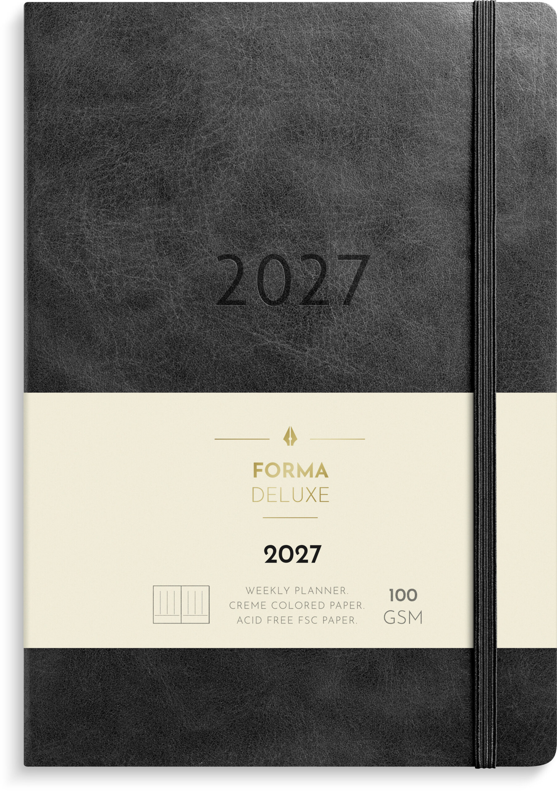 Business Forma Deluxe 2027, musta Business Forma Deluxe 2027, musta Suomen vanhin kirjakauppa - Vuodesta 1899
