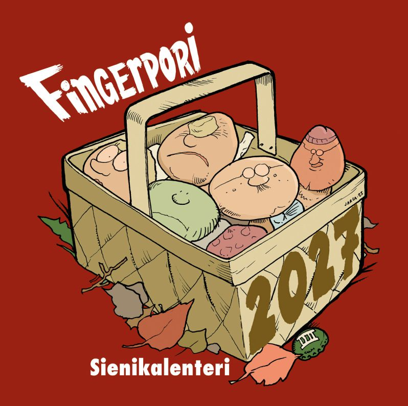 Fingerpori 2027 seinäkalenteri Fingerpori 2027 seinäkalenteri Suomen vanhin kirjakauppa - Vuodesta 1899