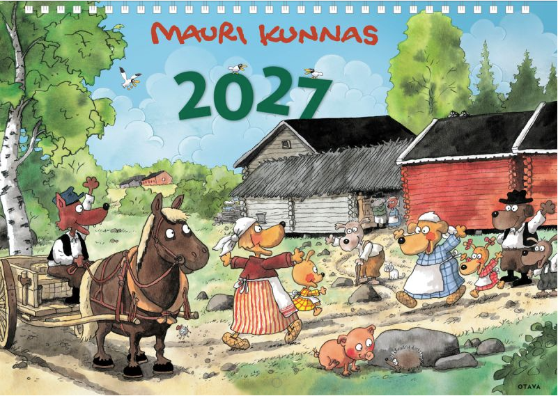 Mauri Kunnas seinäkalenteri 2027 Mauri Kunnas seinäkalenteri 2027 Suomen vanhin kirjakauppa - Vuodesta 1899