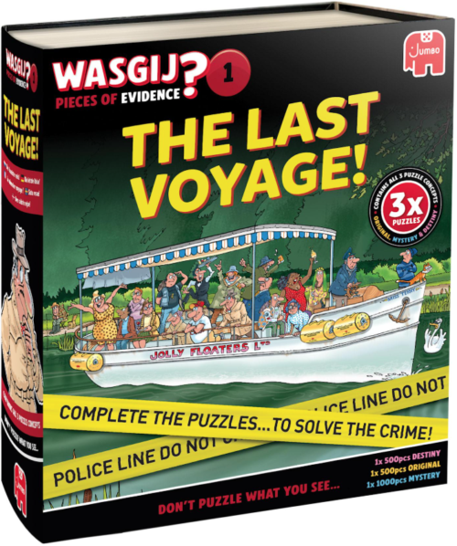 Wasgij Pieces of evidence 1 - The Last Voyage!