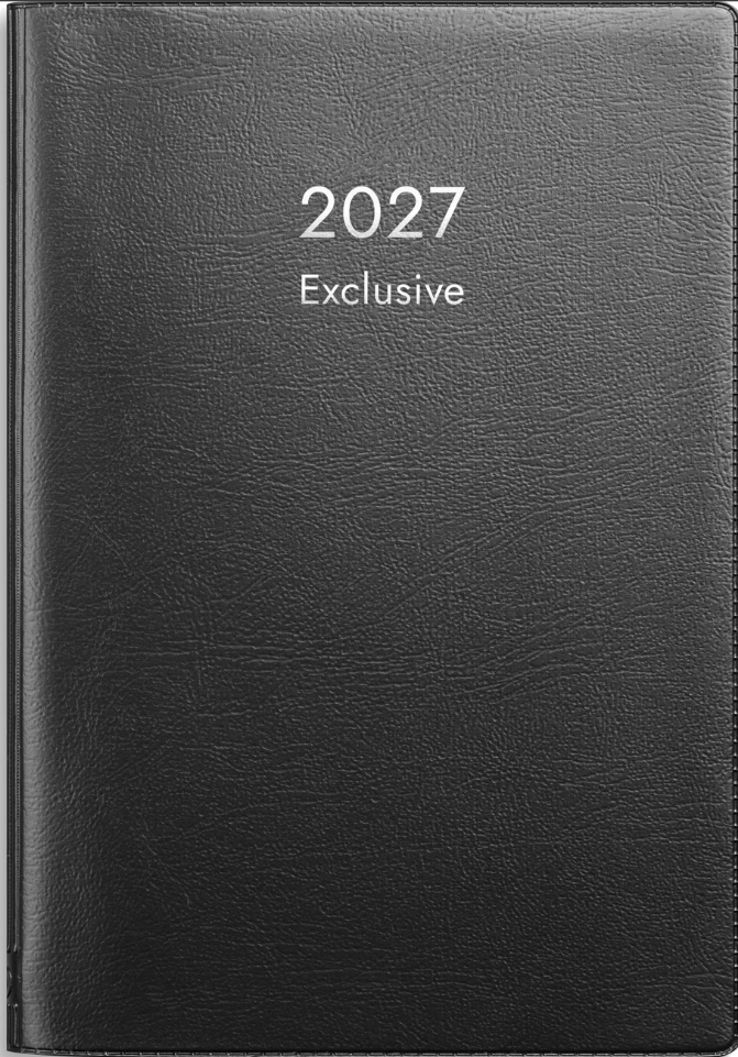 Exclusive 2027, musta muovikansi Exclusive 2027, musta muovikansi Suomen vanhin kirjakauppa - Vuodesta 1899