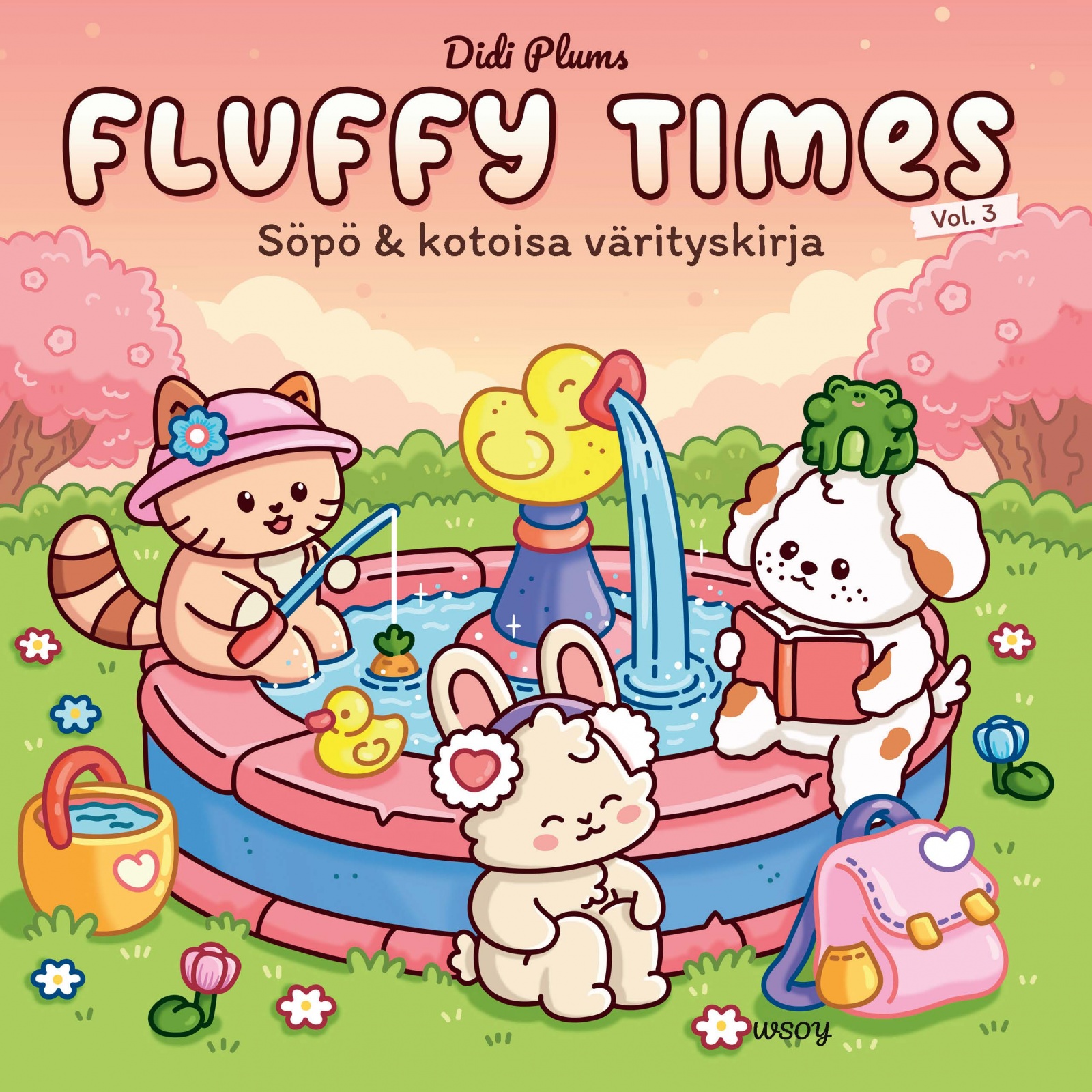 Fluffy Times 3 (värityskirja) Fluffy Times 3 (värityskirja) Suomen vanhin kirjakauppa - Vuodesta 1899