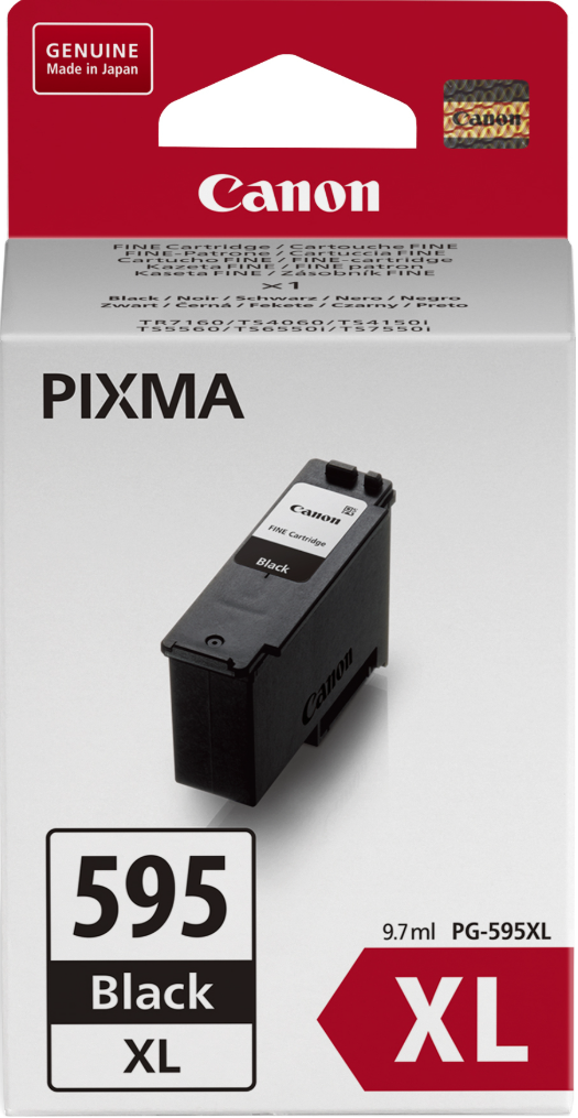Canon PGI-595XL musta väripatruuna Canon PGI-595XL musta väripatruuna Suomen vanhin kirjakauppa - Vuodesta 1899