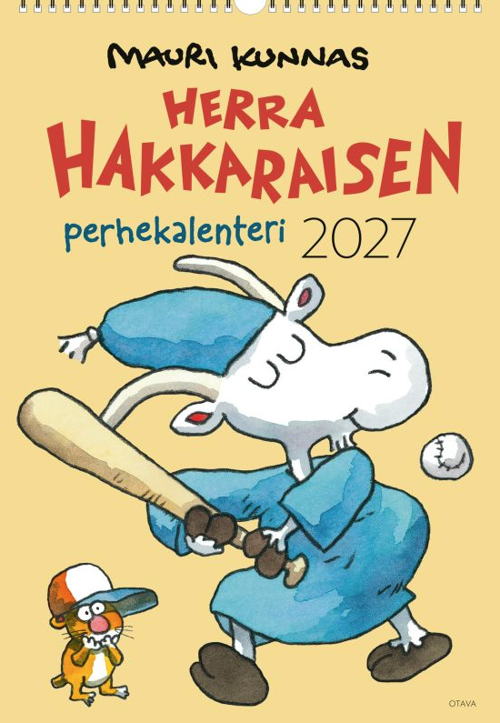 Herra Hakkaraisen perhekalenteri 2027 Herra Hakkaraisen perhekalenteri 2027 Suomen vanhin kirjakauppa - Vuodesta 1899