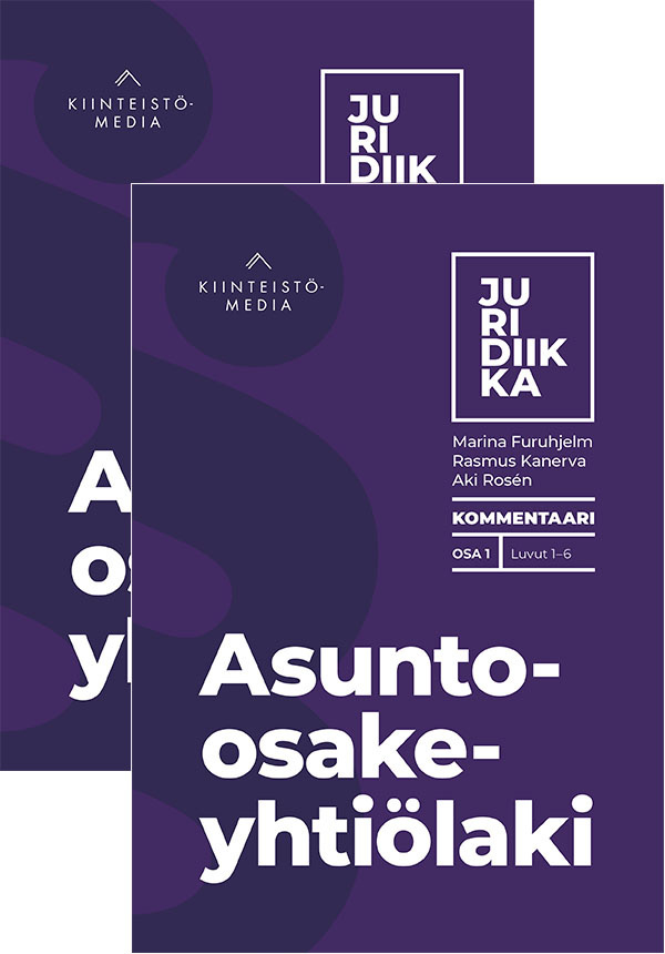 Asunto-osakeyhtiölaki Kommentaari osat 1 ja 2 (kaksi kirjaa) Asunto-osakeyhtiölaki Kommentaari osat 1 ja 2 (kaksi kirjaa) Suomen vanhin kirjakauppa - Vuodesta 1899