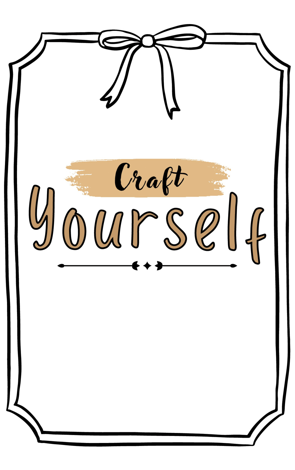 Craft Yourself (täytettävä kirja) Suomen vanhin kirjakauppa - Vuodesta 1899