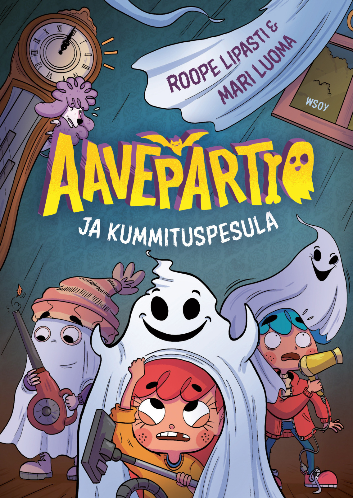 Aavepartio ja kummituspesula Aavepartio ja kummituspesula Suomen vanhin kirjakauppa - Vuodesta 1899