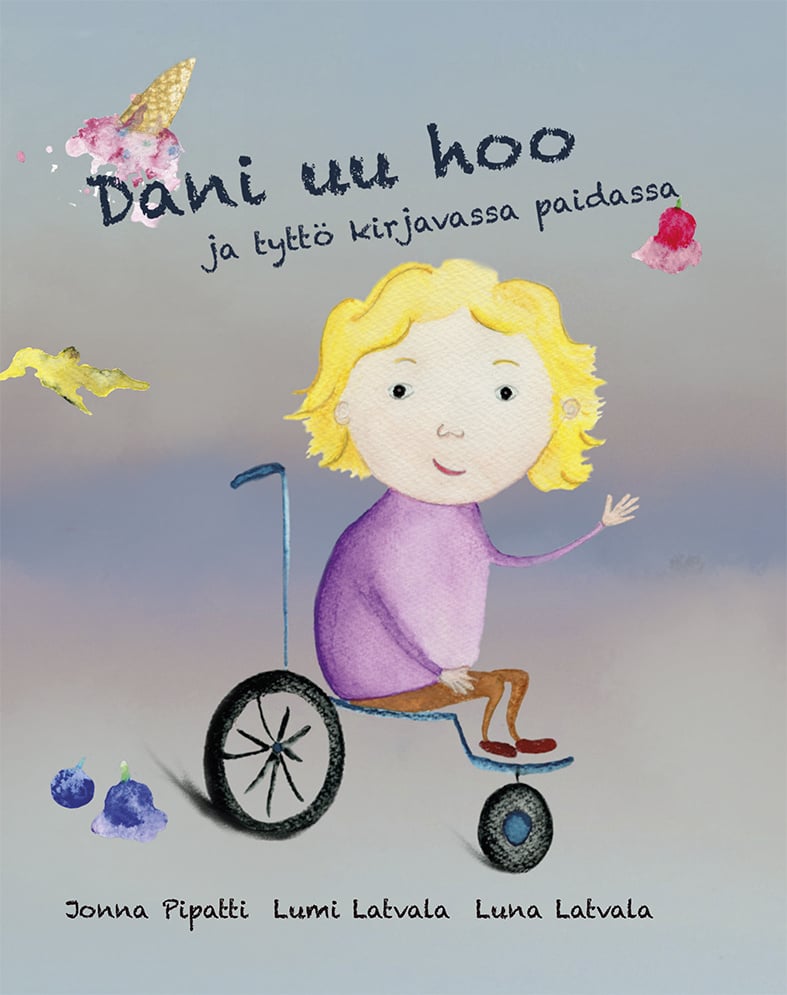 Dani uu hoo ja tyttö kirjavassa paidassa Suomen vanhin kirjakauppa - Vuodesta 1899