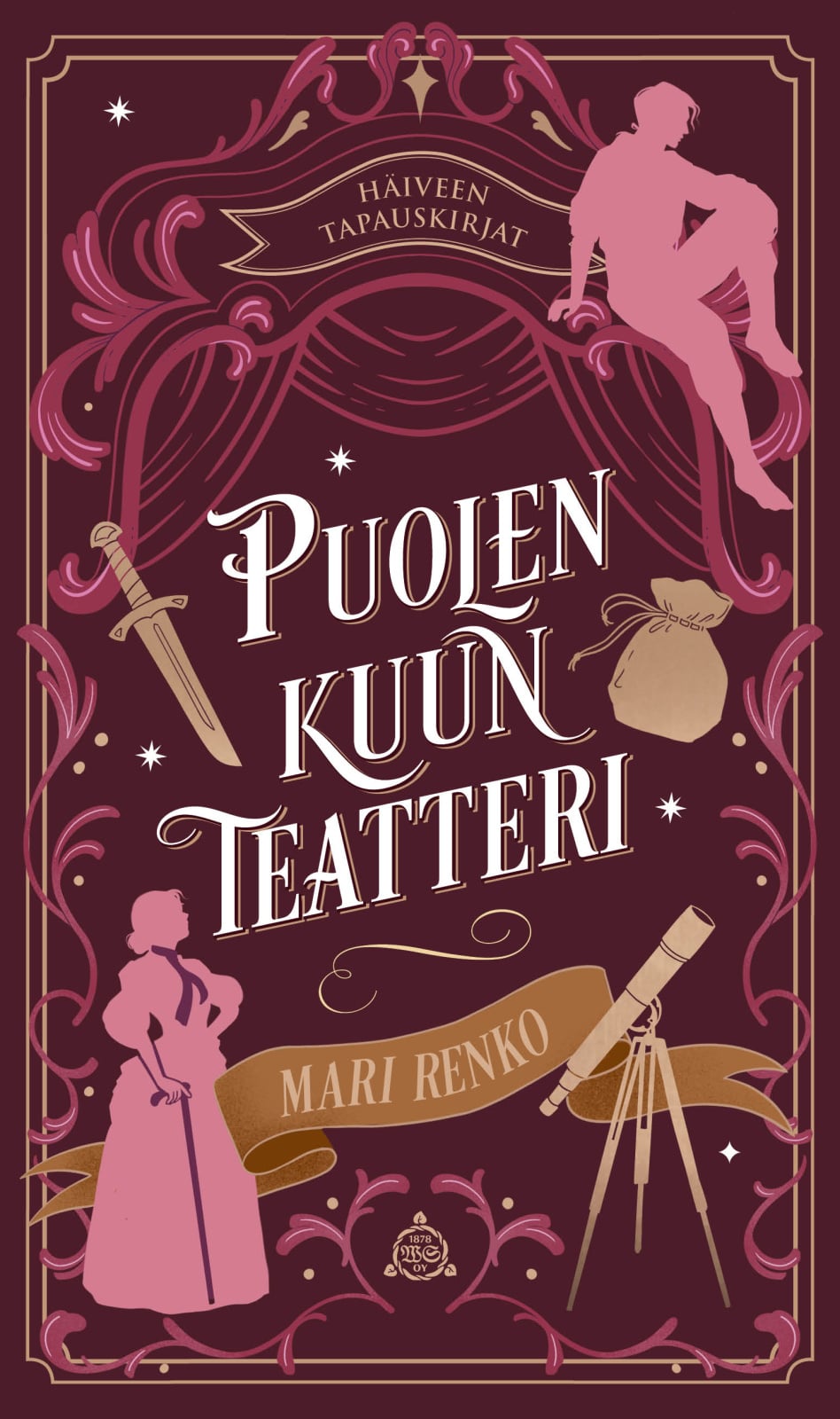 Häiveen tapauskirjat: Puolen kuun teatteri Häiveen tapauskirjat: Puolen kuun teatteri Suomen vanhin kirjakauppa - Vuodesta 1899