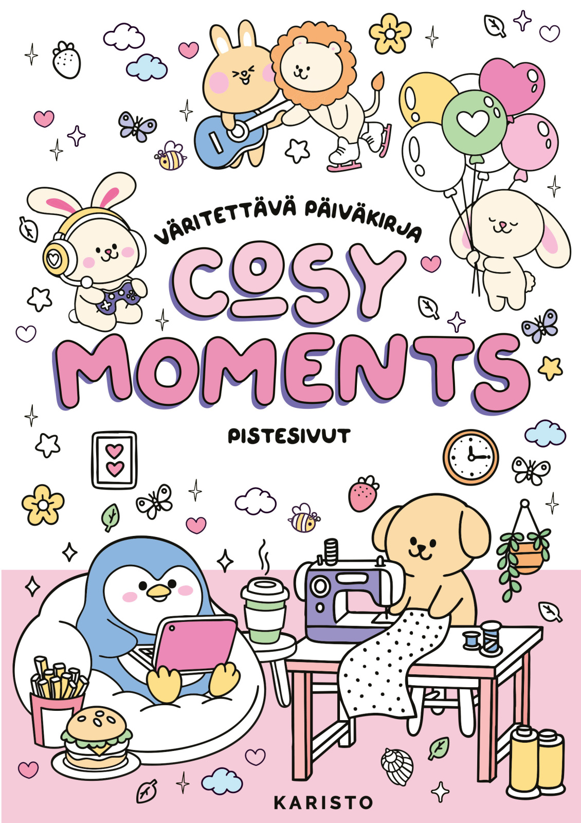 Cosy Moments — Väritettävä päiväkirja (täytettävä kirja) Cosy Moments — Väritettävä päiväkirja (täytettävä kirja) Suomen vanhin kirjakauppa - Vuodesta 1899