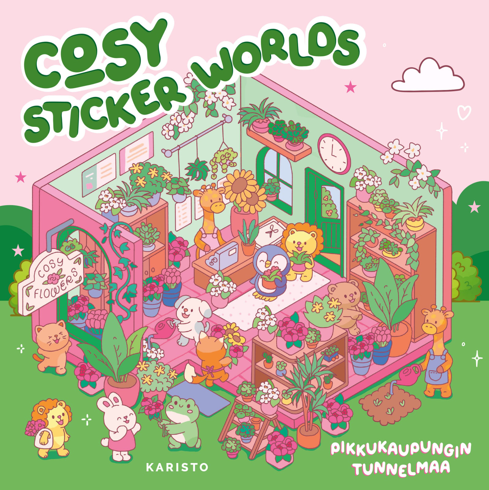 Cosy Sticker Worlds — Pikkukaupungin tunnelmaa (täytettävä kirja) Cosy Sticker Worlds — Pikkukaupungin tunnelmaa (täytettävä kirja) Suomen vanhin kirjakauppa - Vuodesta 1899