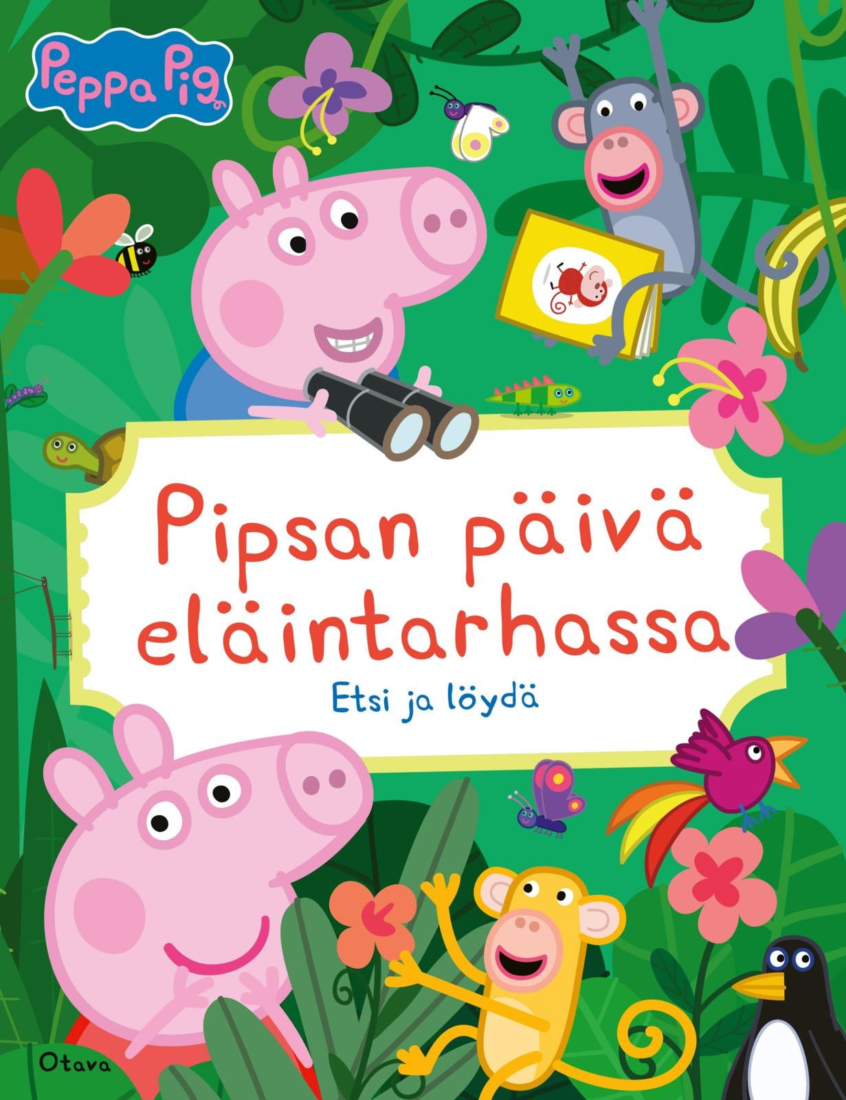 Pipsan päivä eläintarhassa (pehmeäkantinen) : Etsi ja löydä Suomen vanhin kirjakauppa - Vuodesta 1899