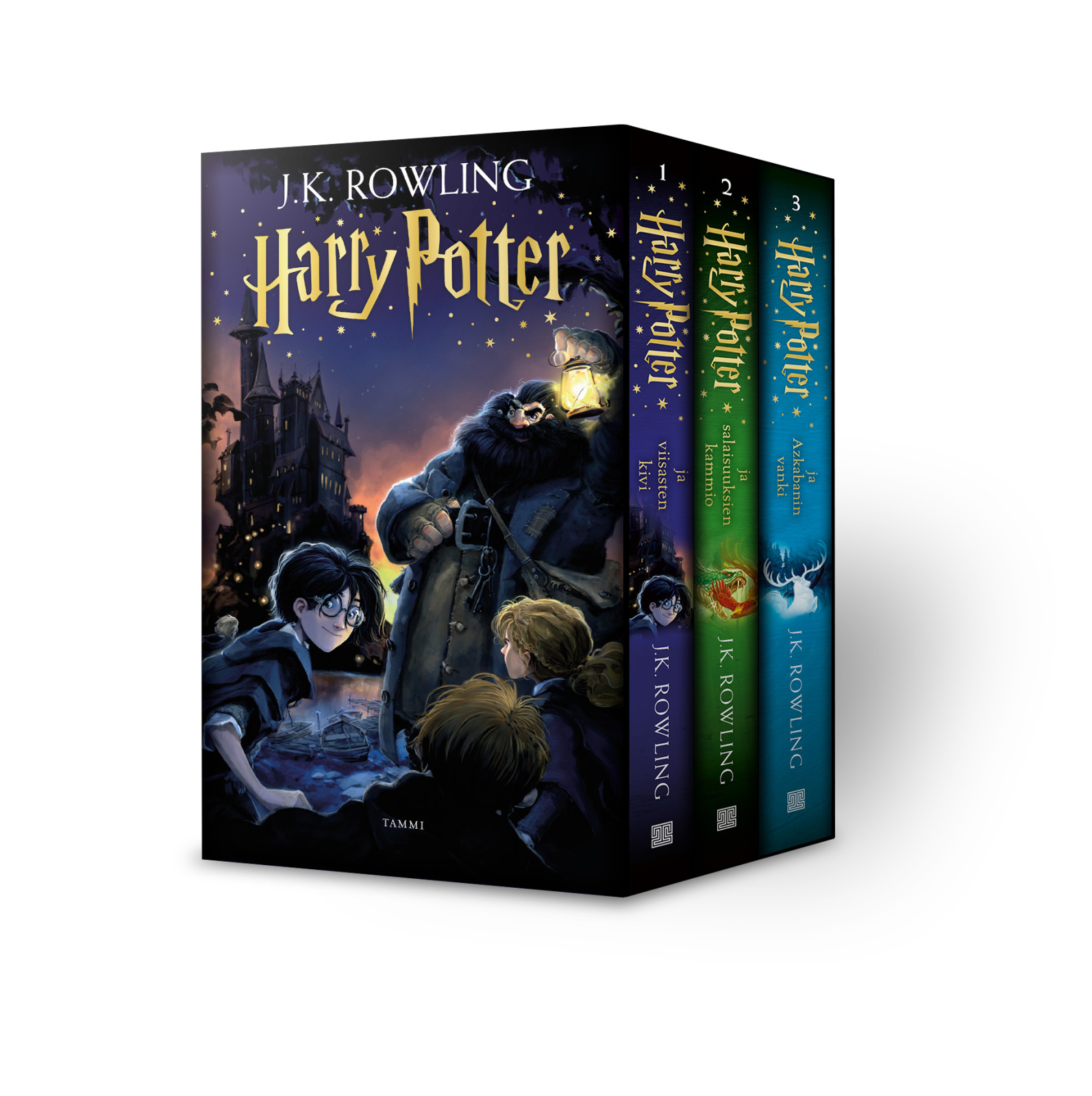 Harry Potter 1-3 -lahjaboksi : Taianomainen seikkailu alkaa! Suomen vanhin kirjakauppa - Vuodesta 1899