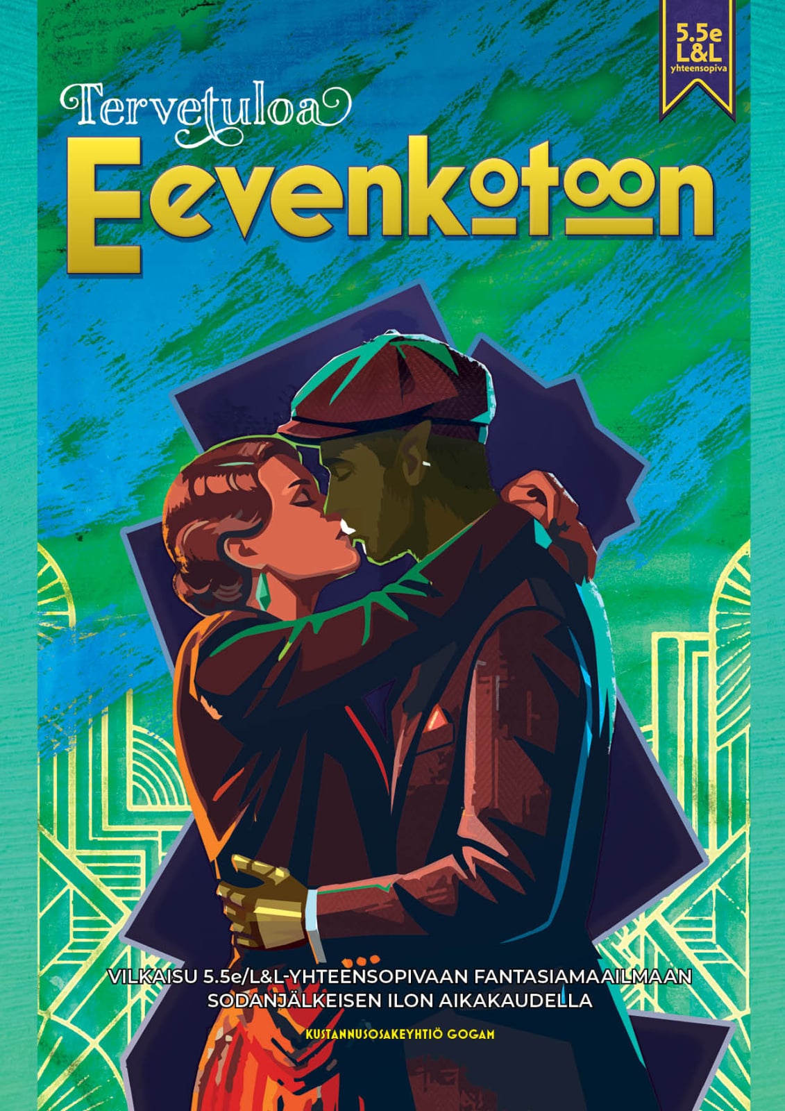 Tervetuloa Eevenkotoon : vilkaisu 5.5e/Legendoja ja Lohikäärmeitä -yhteensopivaan fantasiamaailmaan sodanjälkeisen ilon aikakaud Tervetuloa Eevenkotoon : vilkaisu 5.5e/Legendoja ja Lohikäärmeitä -yhteensopivaan fantasiamaailmaan sodanjälkeisen ilon aikakaud Suomen vanhin kirjakauppa - Vuodesta 1899