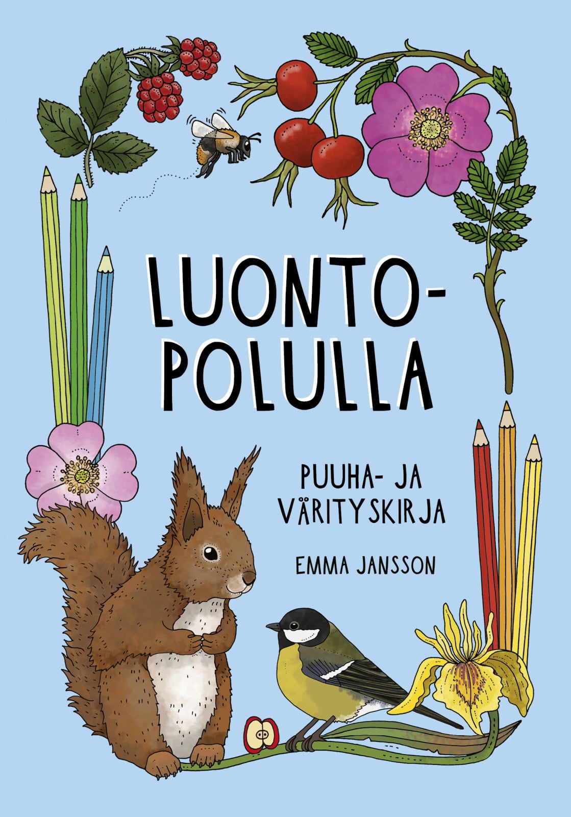 Luontopolulla. Puuha- ja värityskirja (täytettävä kirja) Luontopolulla. Puuha- ja värityskirja (täytettävä kirja) Suomen vanhin kirjakauppa - Vuodesta 1899