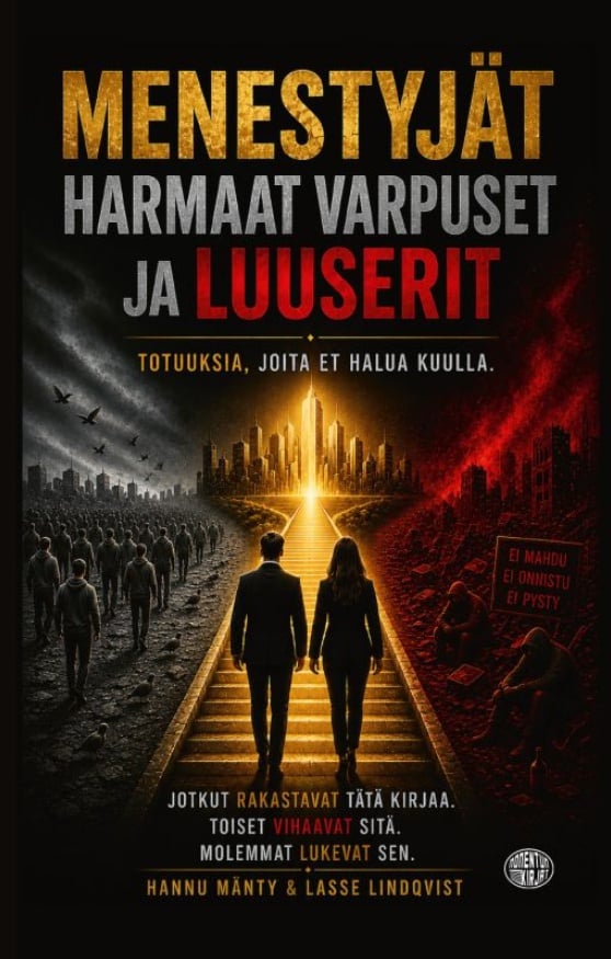 Menestyjät, harmaat varpuset ja luuserit : Totuuksia, joita et halua kuulla Menestyjät, harmaat varpuset ja luuserit : Totuuksia, joita et halua kuulla Suomen vanhin kirjakauppa - Vuodesta 1899