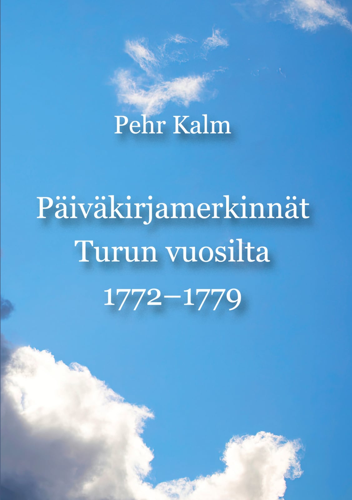 Päiväkirjamerkinnät Turun vuosilta 1772-1779 Suomen vanhin kirjakauppa - Vuodesta 1899