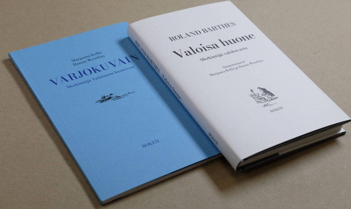 Valoisa huone + Varjokuvain (kaksi kirjaa kartonkikääreessä) Valoisa huone + Varjokuvain (kaksi kirjaa kartonkikääreessä) Suomen vanhin kirjakauppa - Vuodesta 1899