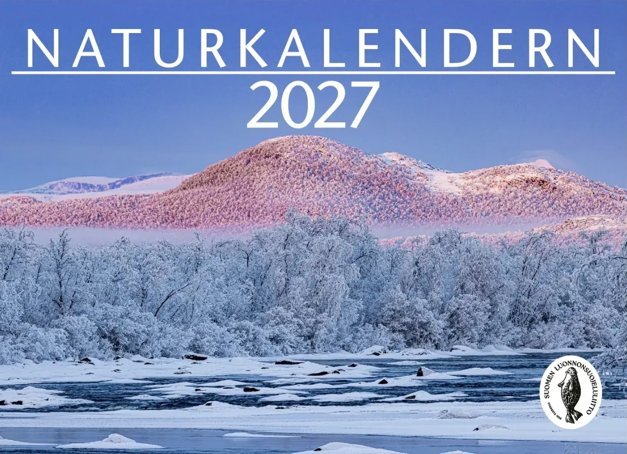 Naturkalendern 2027, ruotsinkielinen Naturkalendern 2027, ruotsinkielinen Suomen vanhin kirjakauppa - Vuodesta 1899