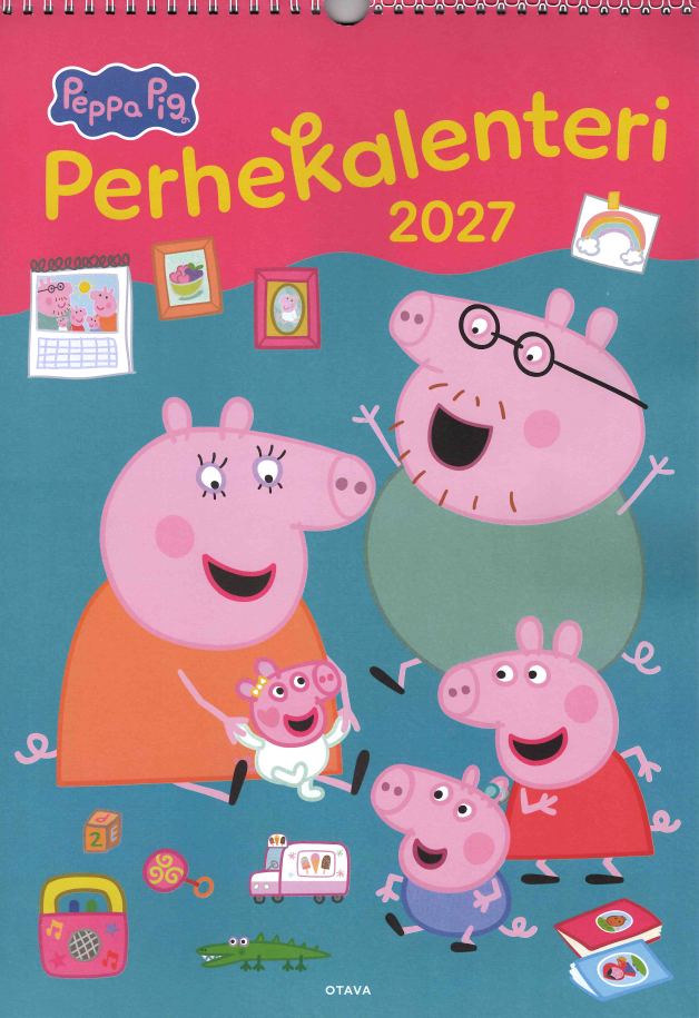 Pipsa Possu perhekalenteri 2027 Pipsa Possu perhekalenteri 2027 Suomen vanhin kirjakauppa - Vuodesta 1899